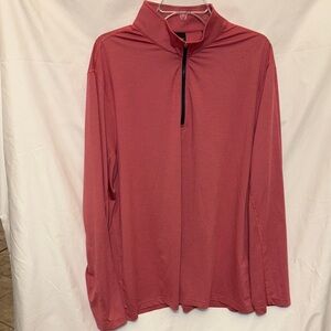 Dunning Golf Dark Mauve 1/4-Zip Pullover, XL